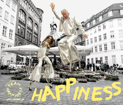 Teatret Kriskat: Happiness, lykkerriddere Paul Gordon og Kristian Dinesen