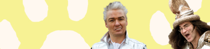 Teater Kriskat Happiness, skuespiller Kristian Dinesen og Paul Gordon